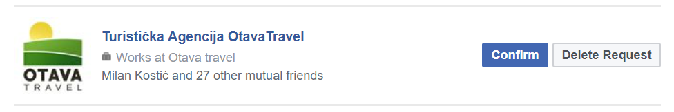 zahtev za prijateljstvo fb