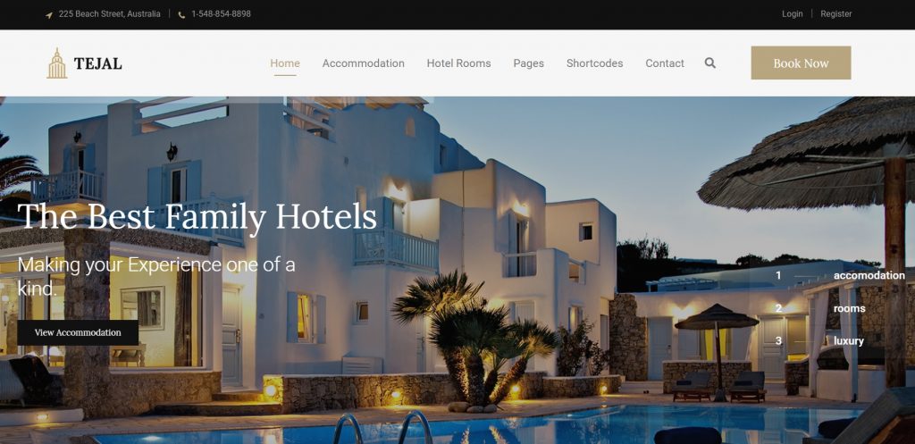 tejal-wordpress-hotel-theme